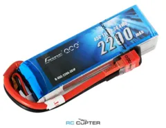 АКБ Gens Ace 2200mAh 11.1V 45C 3S1P Lipo Battery Pack