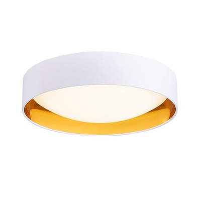 SLE201122-01 Светильник потолочный Белый, Золотистый/Белый LED 1*24W 4000K