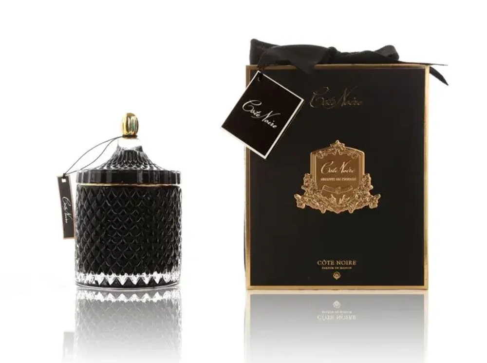 Свеча ароматическая Cote Noire Art Deco Grand Black & Gold