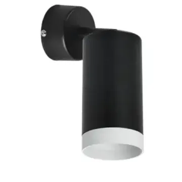 Накладной точечный светильник 1*GU10 RB4373436 чёрный/белый Rullo Lightstar