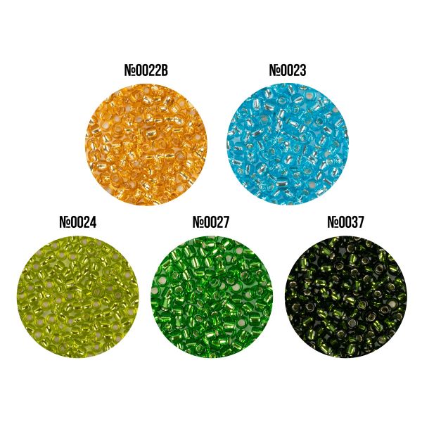 Бисер Toho 11/0 круглый 2, Assorti 2.2 мм, 5х5 г, №04