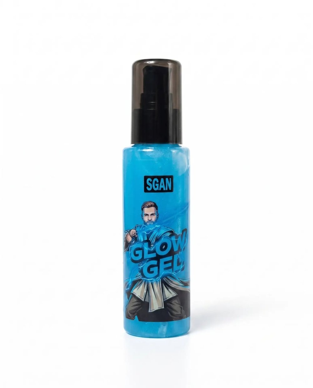 SGAN Glow Gel blue - Лубрикант светящийся, 110 мл
