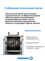 Машина тестомесильная WHM(H)-12,5 Foodatlas (220V)