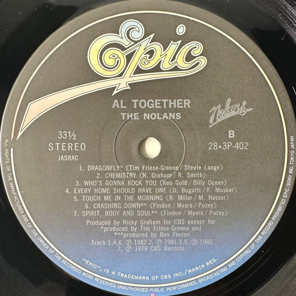The Nolans - Al together (Япония)