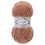 Пряжа Alize (Ализе) Softy Mega / уп.5 мот. по 100 г, 70м, 261 пудрово-коричневый