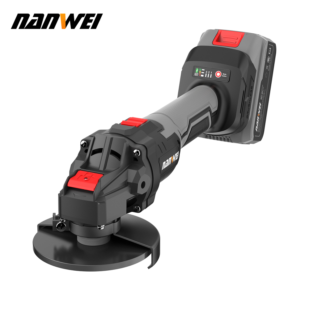 УШМ NANWEI NW-A5102-6, 6Ah*2, 20 В