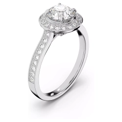 ATTRACT LIGHT:RING RND CZWH/CRY/RHS 52 5409189