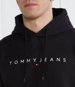 Худи LINEAR LOGO HOODIE EXT Tommy Jeans - черный(DM0DM17985)
