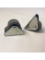 Опора роликовая 302 с резиновым колесом D28, 2 шт