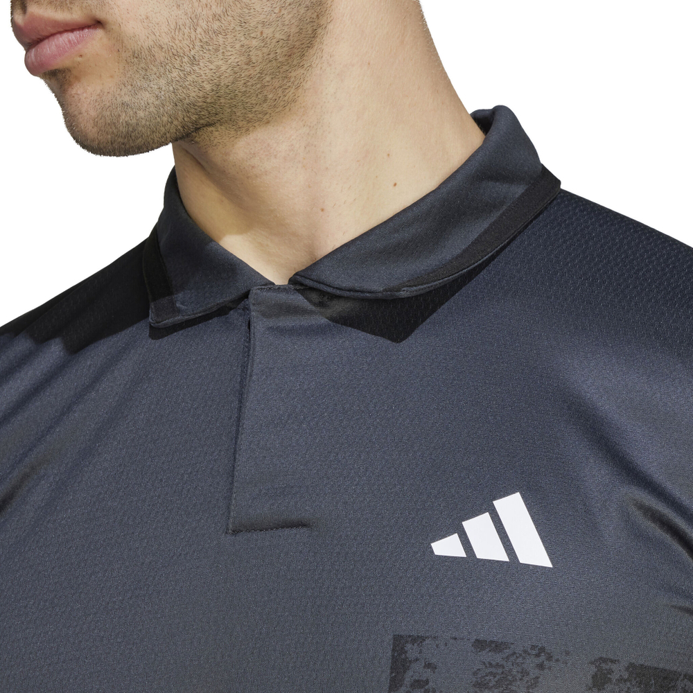 Мужское теннисное поло adidas Paris Freelift Polo Men - Dark Grey