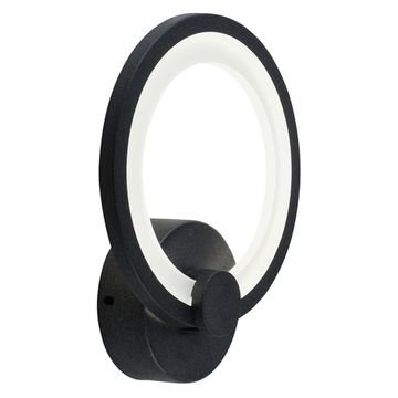 Светодиодный накладной светильник 20W 3000К-6000К 8077/1W GRP NS графит Profit Light