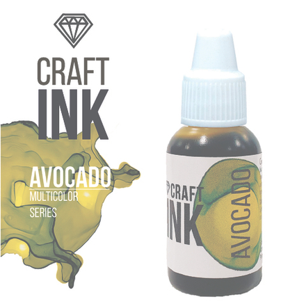 Спиртовые чернила Craft INK, Avocado (Авокадо), 20мл