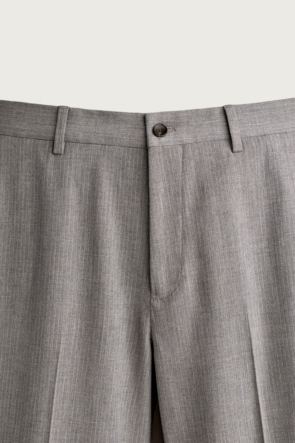 КОСТЮМНЫЕ БРЮКИ КЛАССИЧЕСКОГО КРОЯ В ПОЛОСКУ — ZARA