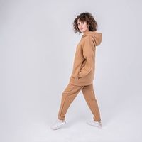 Джоггеры "Песок" женские утепленные