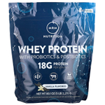 MRM Nutrition, сывороточный протеин с пробиотиками и постбиотиками, ваниль, 2270 г (5 фунтов)