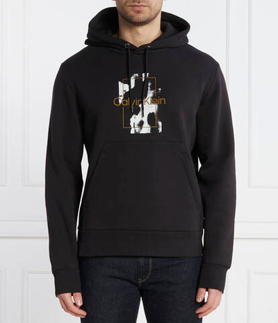 Худи CAMO LOGO Calvin Klein - черный(K10K112258)