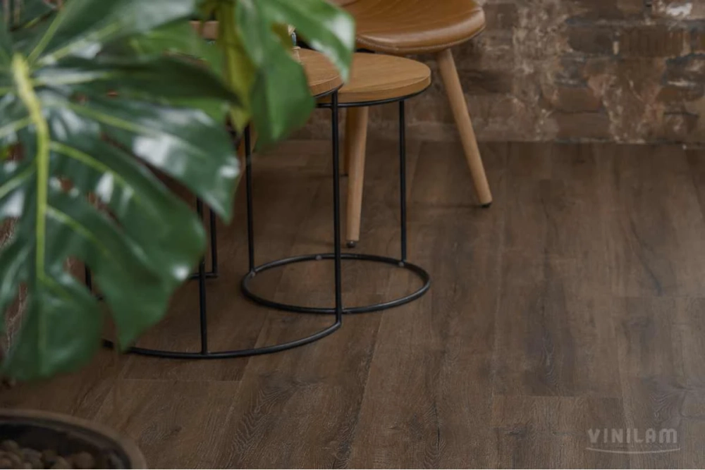 Кварц-винил WPC Vinilam Ceramo Cork 8 мм Дуб Берн 2.052 м2