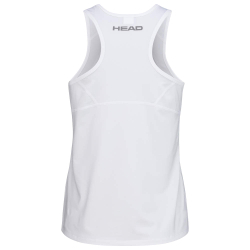Женский теннисный топ Head Club 22 Tank Top W - white