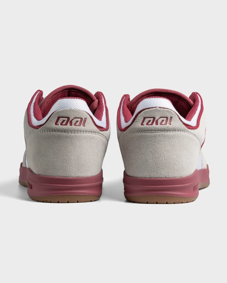 Кеды Lakai Telford Elite: White Suede Cordura Red (Q1-26)