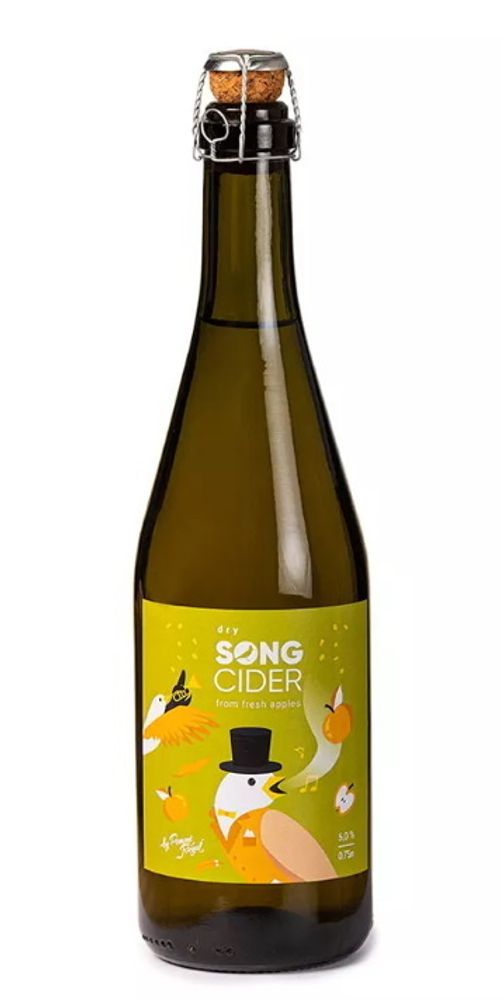 Сидр Сонг Сидр Сухой / Cider Song Dry 0.75 - стекло