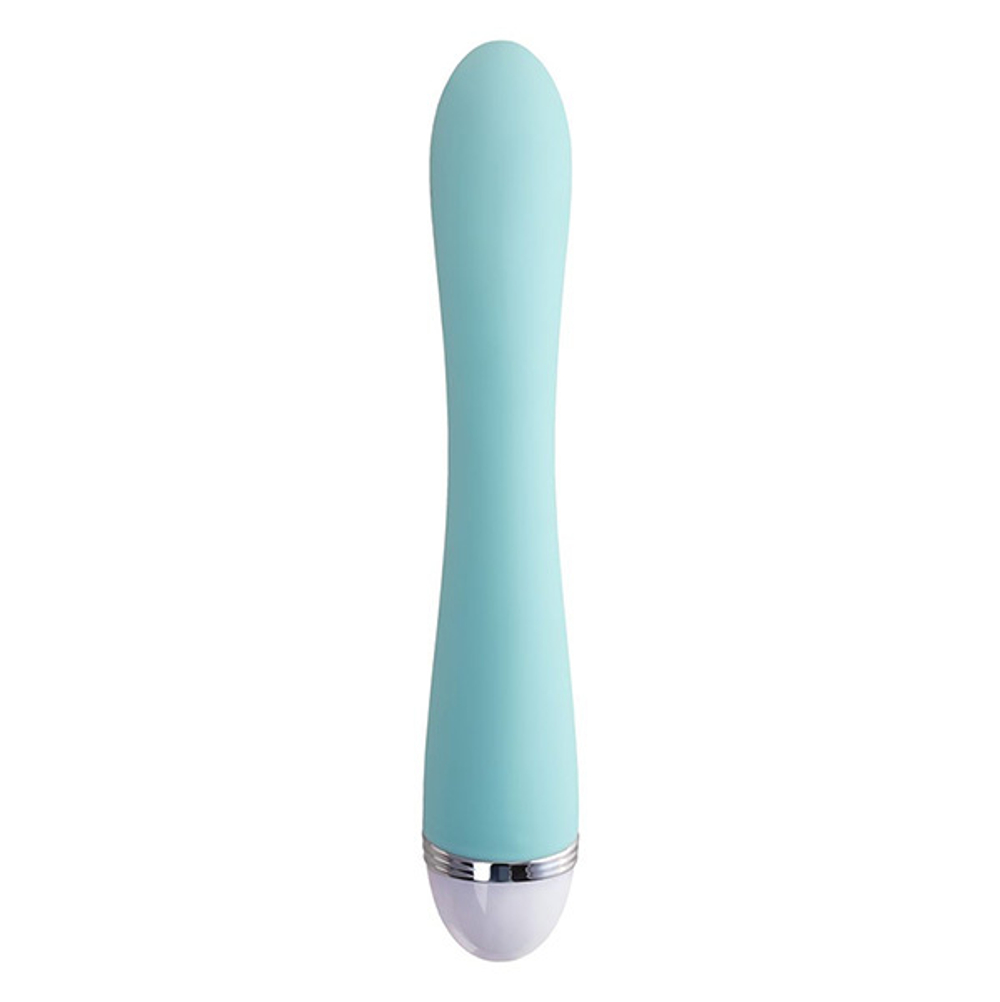 Мятный вибратор-кролик 22см ToyFa Flovetta Iris 457702