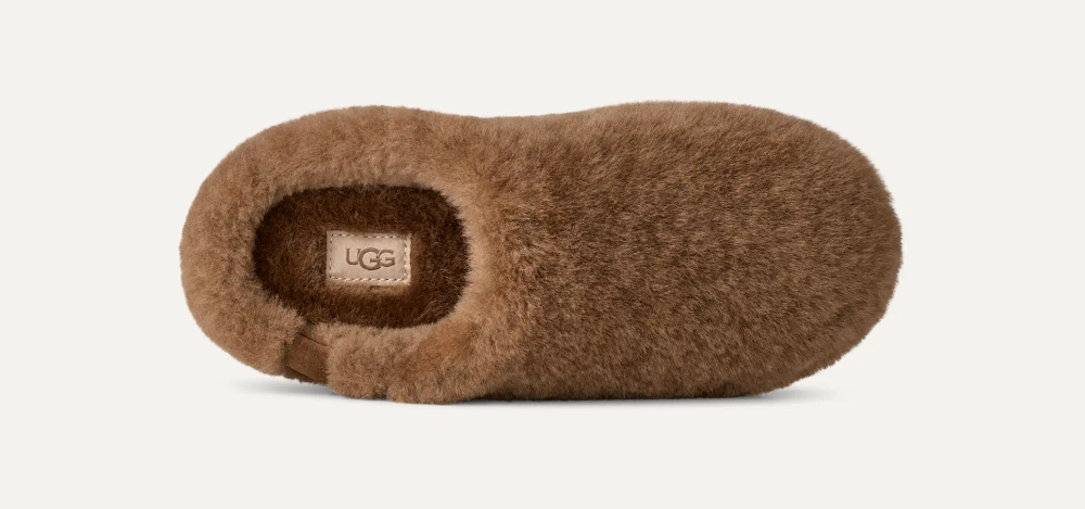 UGG Угги-слипоны Elea Fluffed, бронзовый