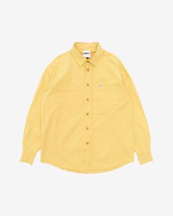 Рубашка SS24 Lightweight Washed Canary желтая