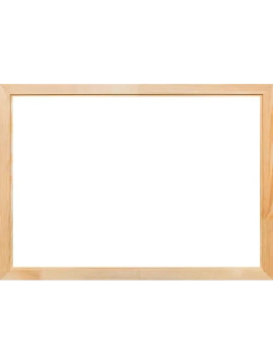 Деревянная рама 50x75 для картин на подрамнике сеч. 40x18