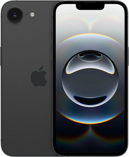 Смартфон Apple iPhone 16e 512 ГБ Черный (nano SIM+eSIM)