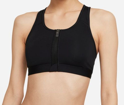 ТОП теннисный Nike Swoosh Zip Front Bra W - черный