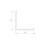 Экран ARH-KANT-H30-2000 Square Frost-PM (Arlight, Пластик)