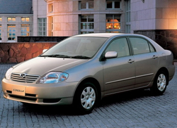 Порог левый Toyota Corolla E120 2000-2007 (Klokkerholm)