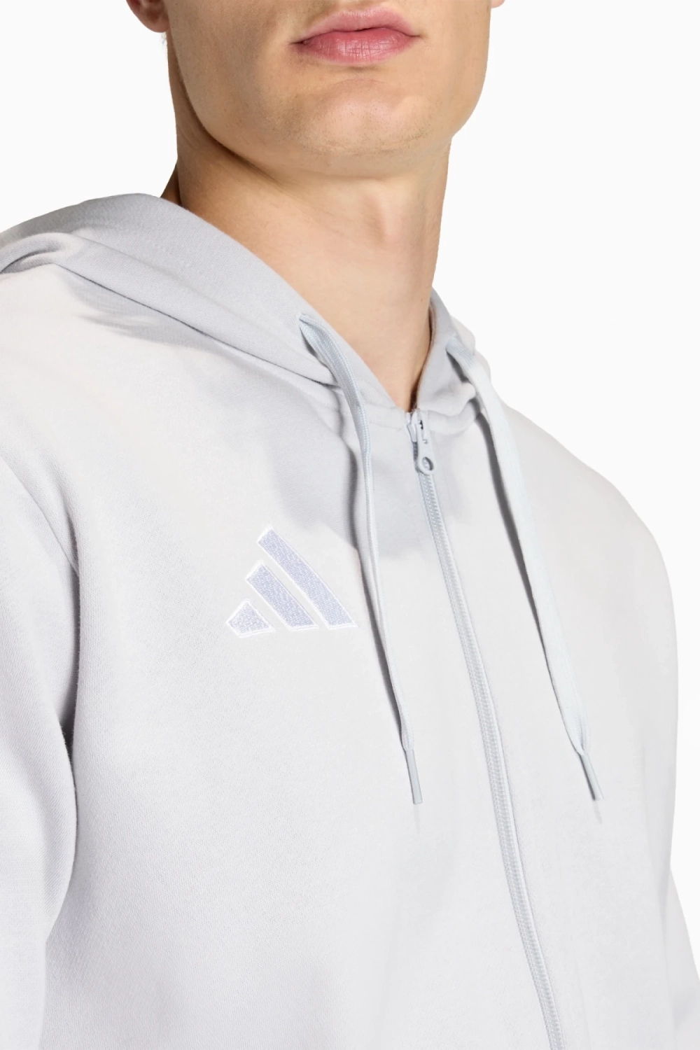 Кофта adidas Entrada 26 Sweat Full-Zip - серый