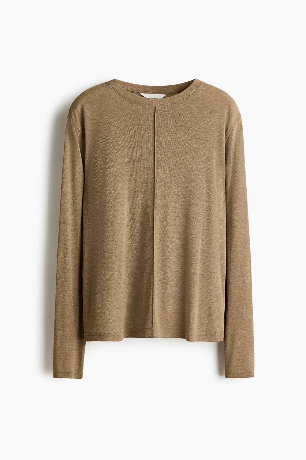 Тонкий вязаный лонгслив - H&M