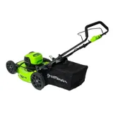 Газонокосилка аккумуляторная Greenworks Арт. 2514407, 40V, 46 см, бесщеточная, без АКБ и ЗУ — фото 3
