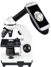 Микроскоп Bresser Junior Biolux SEL 40-1600x, белый, в кейсе
