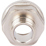Переход с внутренней резьбы на наружную под ключ STOUT SFT 0073 - 1/2" x 3/8" (латунь никелиров-ная)