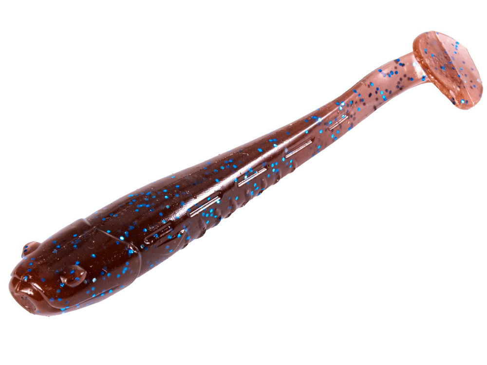 Виброхвосты съедобные LJ Pro Series BABY ROCKFISH 1.4in (3,5 см), цв. S19, 20 шт.