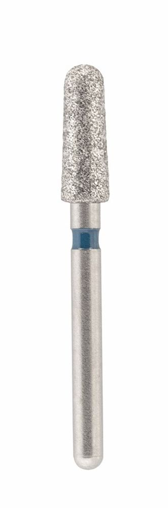 Бор алмазный 849 025 FG, синий, 1 шт. Форма: конус с закругленным концом., JOTA, Швейцария