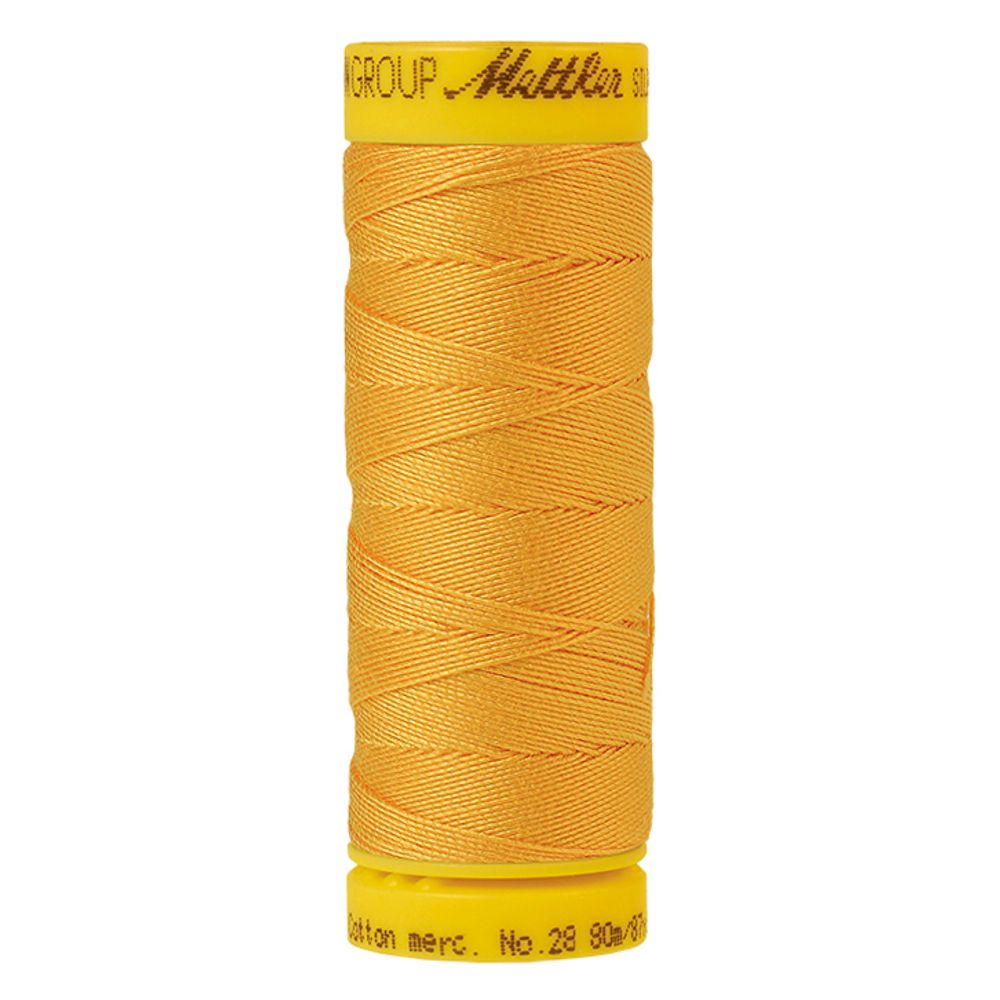 Нитки хлопковые Mettler Silk-Finish Cotton 28 (80 м), 5 кат. | цв. 0120