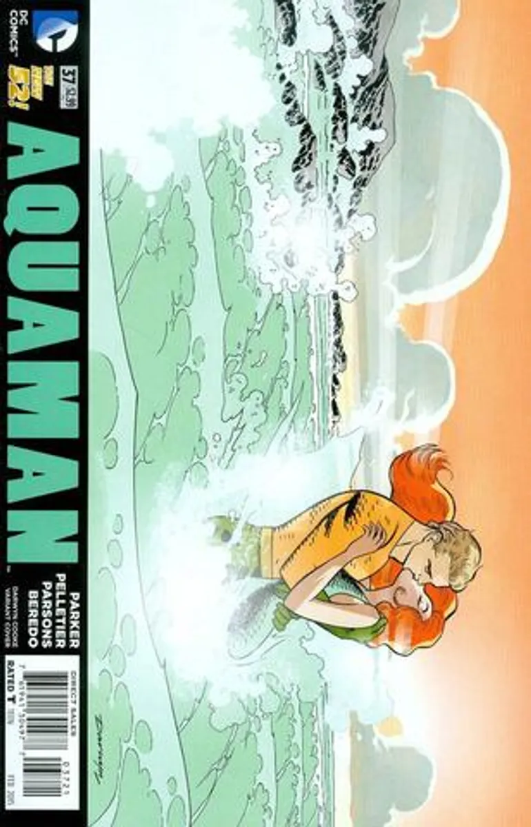 Aquaman #37 (Darwyn Cooke variant cover)