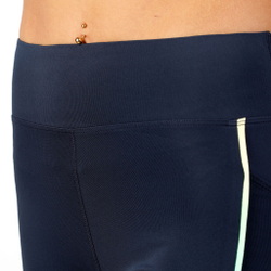 Женские теннисные брюки Quiet Please Rainbow Backswing Tight Women - Blue