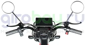 Электроскутер IKINGI SIBTRIKE 1000W (60V/25Ah) - Красный фото №12