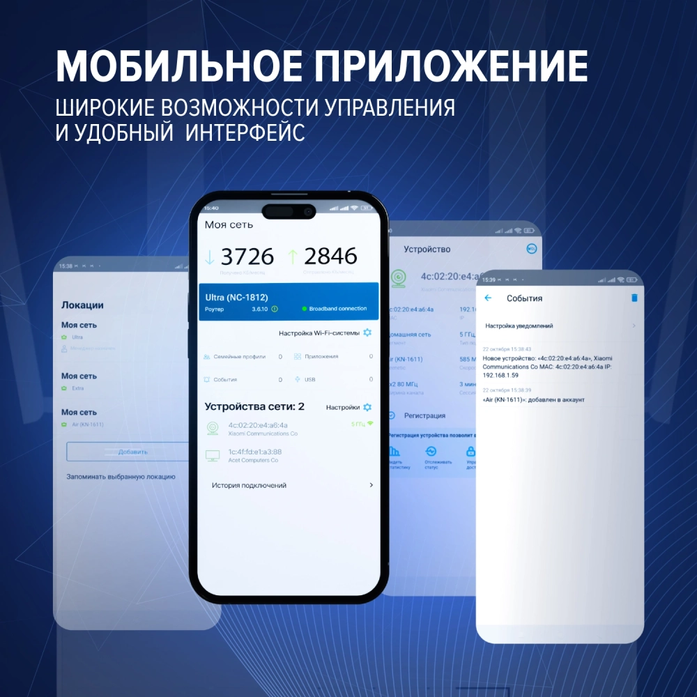 Роутер беспроводной Keenetic Netcraze Hopper DSL