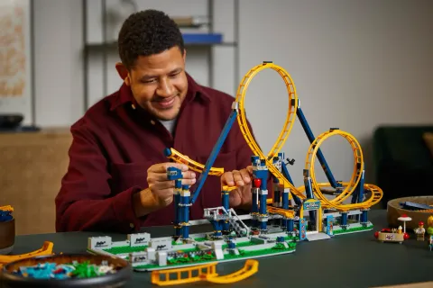 Конструктор LEGO Icons 10303 Американские горки: Петля