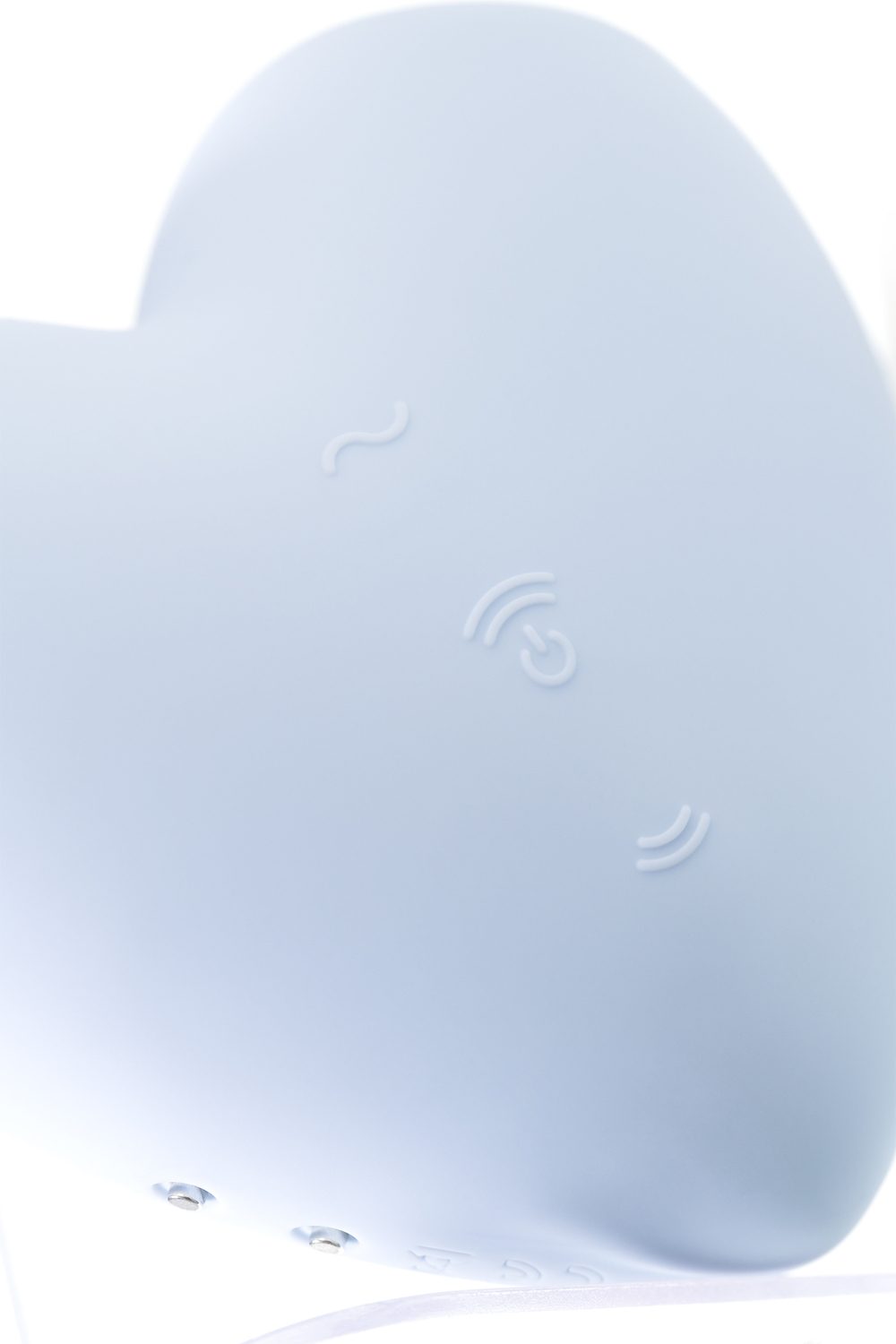 Вакуум-волновой бесконтактный стимулятор клитора Satisfyer Cutie Heart голубой