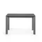 Стол раскладной Atta 120-180x80 см, антрацит, керамика Vulcano Roca