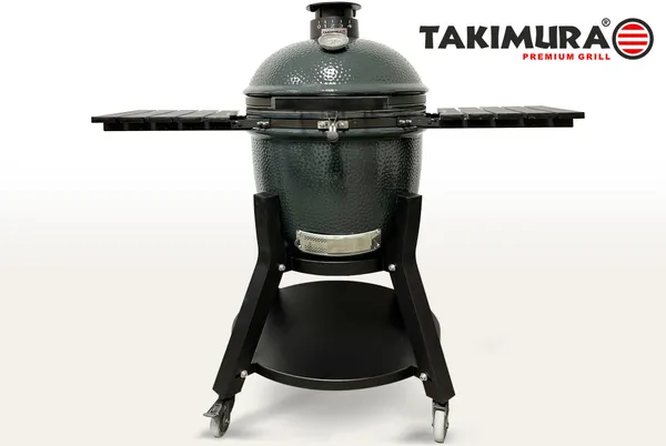 Керамический гриль Takimura 22 дюйма (графит) Фото №1