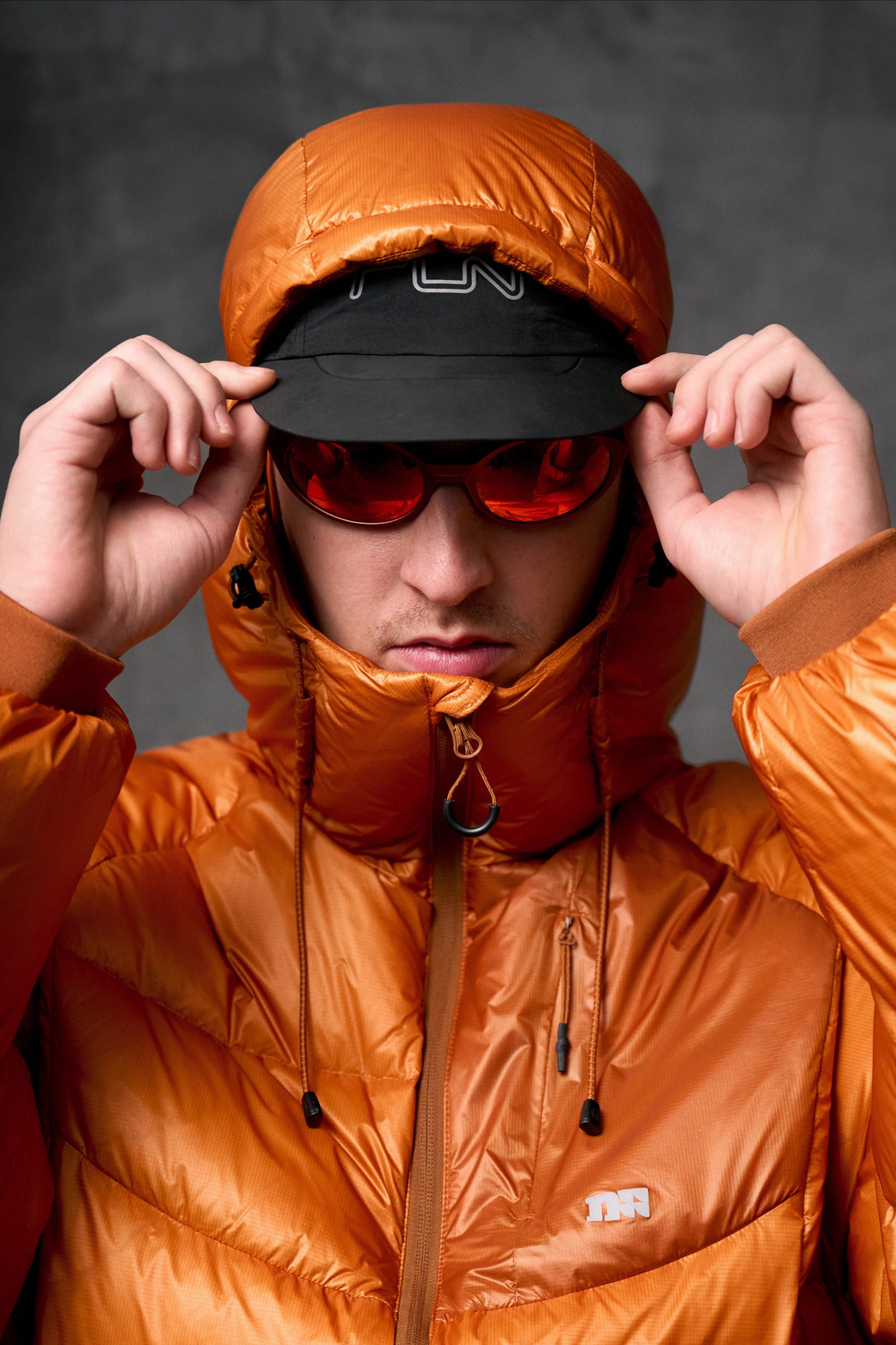 Куртка Nothomme Chasing The Light Down Jacket "Sunrise Orange"