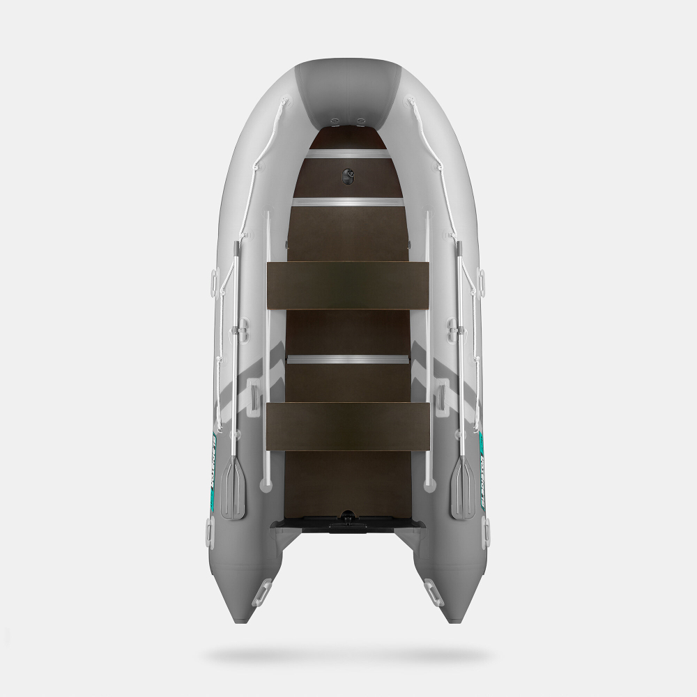 Надувная лодка GLADIATOR B420 светло-темносерый (СПБ)